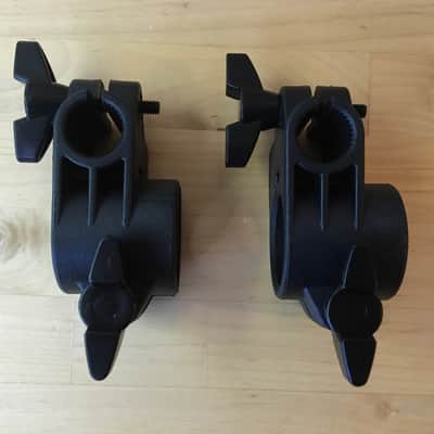 NEW- 2X Alesis SURGE/COMMAND Electronic Drum Rack Mount Clamps - 1.5 Inch - 102370013-A Black image 2