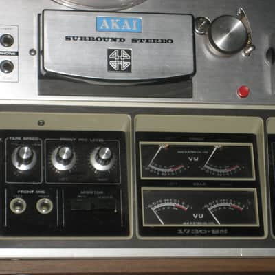 AKAI 1730-SS, Surround Stereo Four Channel Quadraphonic Open Reel Tape Deck image 2
