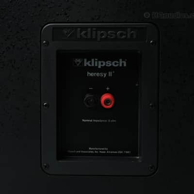 KLIPSCH HERESY II Vintage Speakers - Professionally Restored 1-Year Warranty image 15