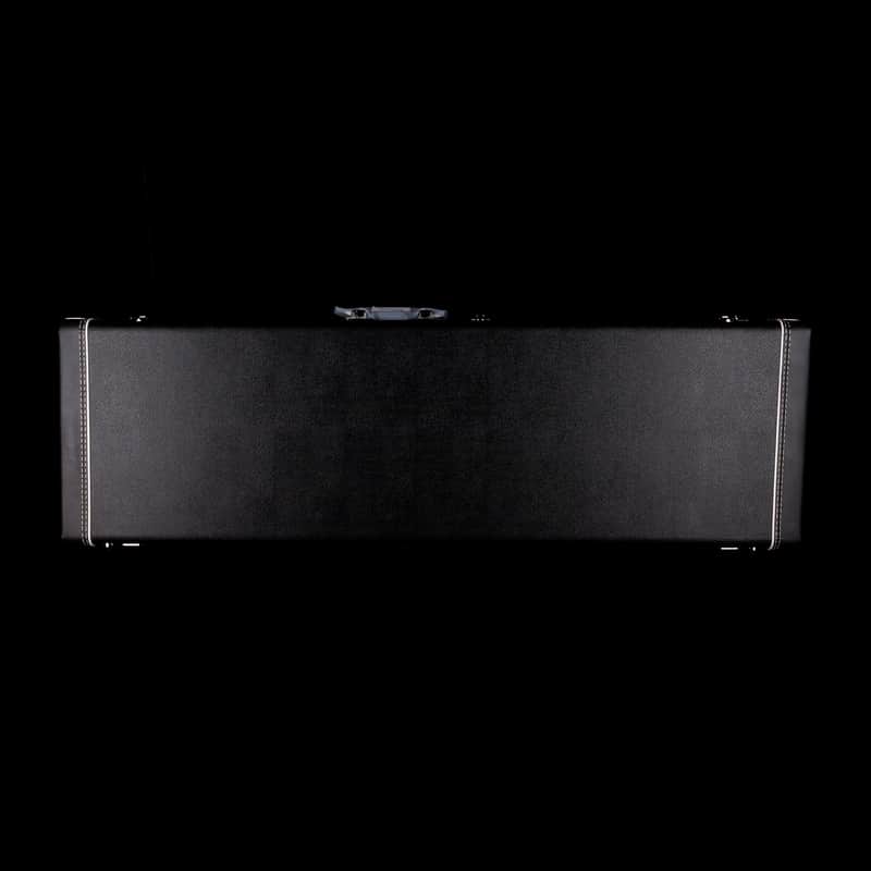 Used Fender Custom Shop Deluxe Bass Case Black with Orange Interior - 2 image 1