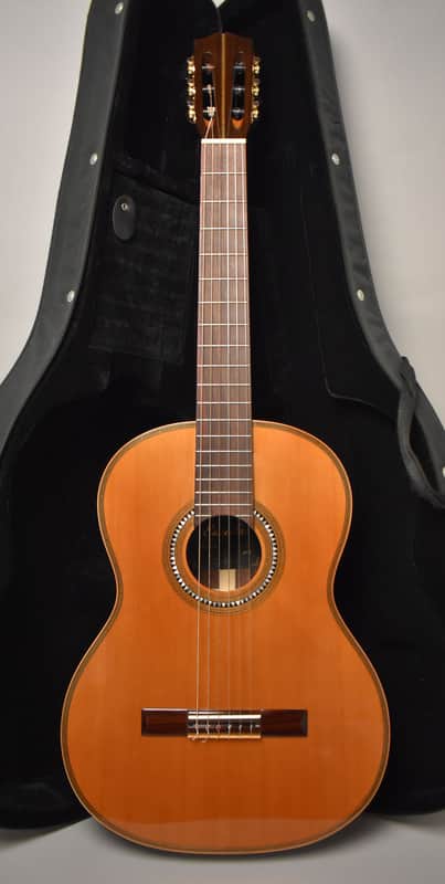 2023 Candelas' Guitars Estrella ESTR/C Tomás Delgado Handmade Nylon Classical Natural w/OSSC image 1