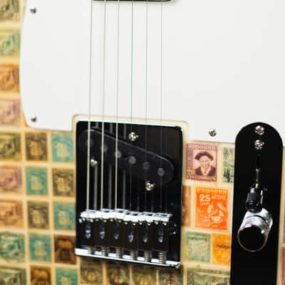Fender Custom Shop "Imagine" World Stamp Collection Telecaster Electric Guitar - Andorra with Hardshell Case - Floor Model image 10