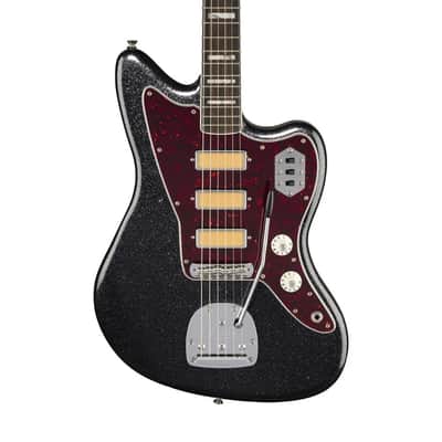 Limited Edition FSR Fender Gold Foil Jazzmaster - Black Sparkle image 1