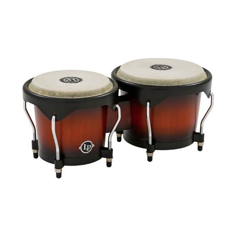 Latin Percussion LP601NY-VSB City Series Wood Bongos image 1