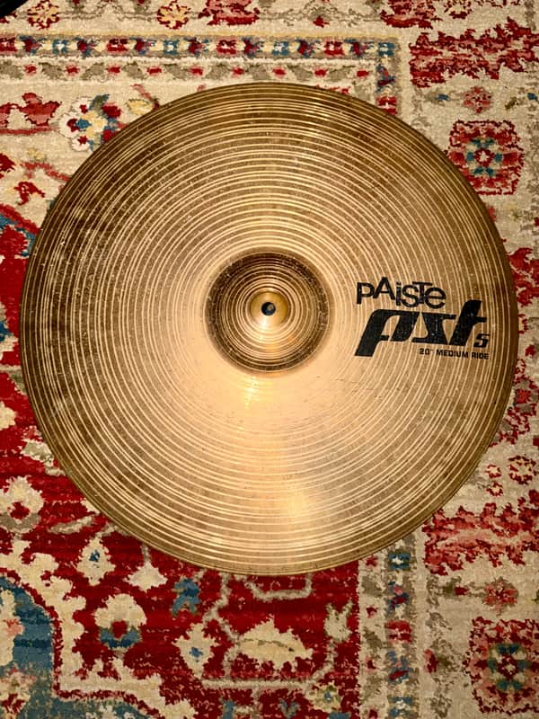 Paiste 20" PST 5 Medium Ride Cymbal 2012 - Present - Traditional image 1