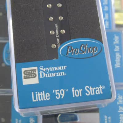 Seymour Duncan Little 59 for Strat Neck Middle Black SL59-1n image 1