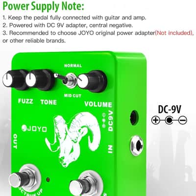 Joyo JF-12 Voodoo Octave 2024 - Green image 2