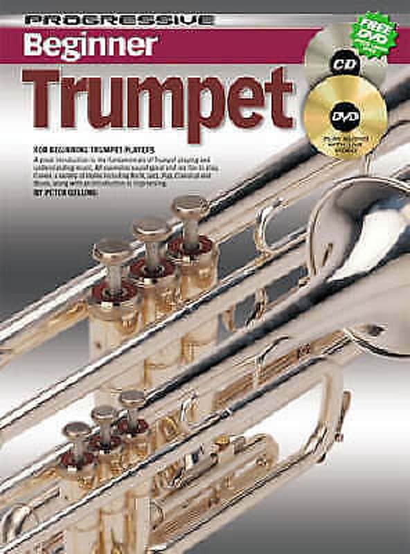Learn To Play Trumpet - Progressive Beginner Trumpet Tutor Book CD DVD - N8 X- image 1