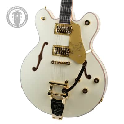 New Gretsch Limited Edition Falcon Center Block Double-Cut Vintage White w/String-Thru Bigsby #JT25093024 image 1