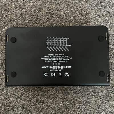 Gator GTR-PWR-8 Power Supply With 8 Isolated Outputs image 4