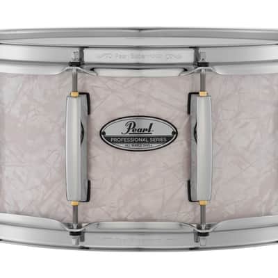 Pearl PMX Professional Series Maple 14x6.5" White Marine Pearl #448 Kit Snare Drum | NEW | Authorized Dealer image 1