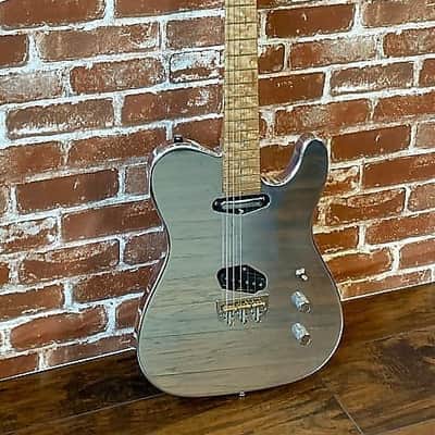 Noah SLIM Guitar 2020 Magic Mirror Chromed Aluminum Finish Made in Italy, New (Authorized Dealer) image 1