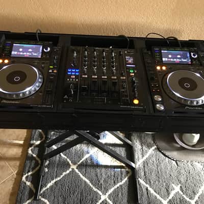 Pioneer CDJ-2000 Nexus (x2) w/ DJM 900 Nexus 4-Channel Mixer 2015 Black Bild 3