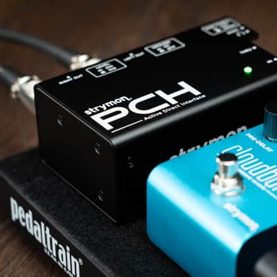 Stereo to FOH Kit - Strymon PCH Active Direct Interface + 2x Pig Hog Black/White Woven XLR Cable 20FT image 7