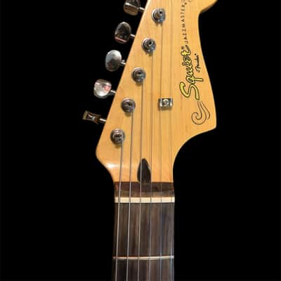 Fender Squier Jazzmaster - White Electric Guitar 2005 MII w/ Hard Case image 5