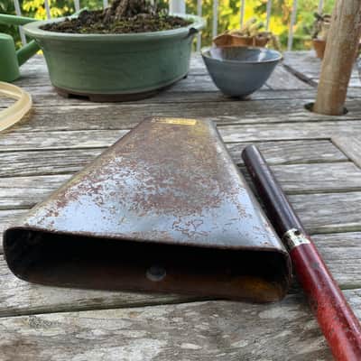 JCR Percussion Large Bongo Bell - Steel image 2