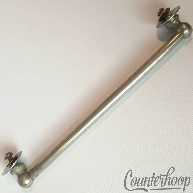 Ludwig 1x Tube Lug 6 3/4"Nickel Marching Snare Tenor Tom Drum Chicago Vintage30s image 1