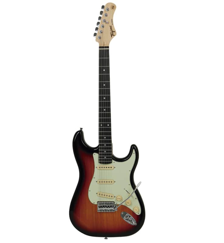 Tagima TG 500-SB Sunburst S Style Electric Guitar image 1