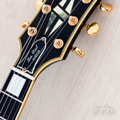 1994 Gibson Historic Les Paul Custom 1954 Reissue LPB4 Ebony, Near-Mint w/ Hangtags, Case image 4