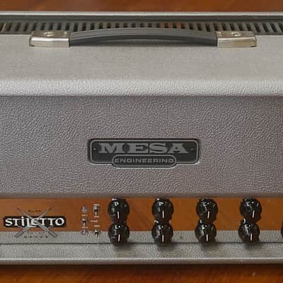 Mesa Boogie Stiletto Head – Custom Silver Bronco Tolex image 1