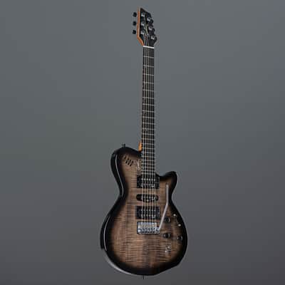 Godin xtSA Trans Black Flame - Single Cut Electric Guitar image 10
