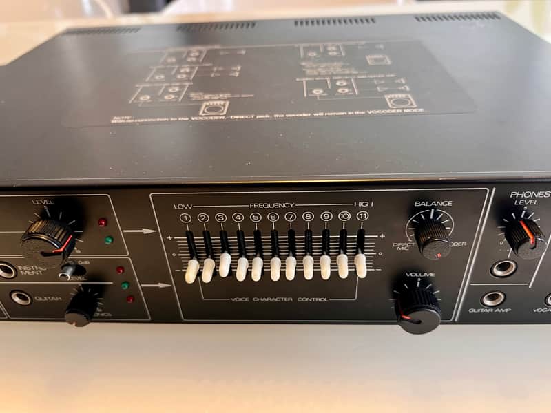 Roland SVC-350 Vocoder Plus Rackmount Analog Vocoder 1979 - 1986 - Black image 1