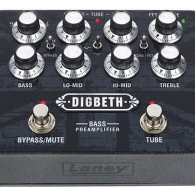 Laney Digbeth Series Bass Guitar Preamp Pedal image 2