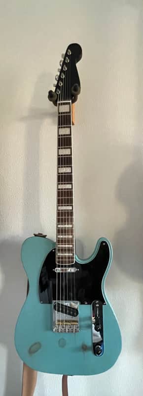 Partscaster Telecaster 2025 - Blue and Black image 1
