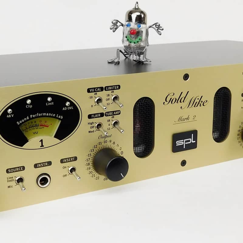 2012 – Present SPL 2485 Goldmike MkII Microphone Preamp Gold