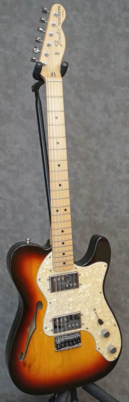 Fender Thinline Deluxe 2004 MIM - Sunburst with Hard case and Setup image 1