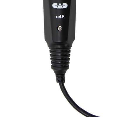 CAD U4F USB Dynamic Recording Microphone - Black image 2