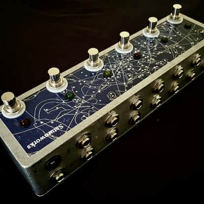Saturnworks 6 - Looper Multi True Bypass Loop Pedal + Buffer with Neutrik Jacks - Handcrafted in California image 2
