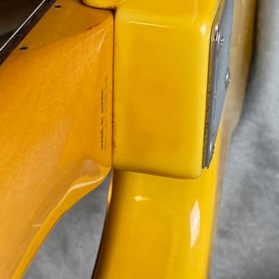 Fender Stratocaster ST62-65 - ORDER MADE - 1986 - Rebel Yellow - Japan MIJ - Yngwie Malmsteen Scalloped image 16