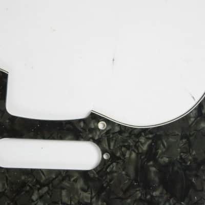 Rare 1980s-1990s Vintage Fender Stratocaster Ultra Deluxe Grey Pearl Pearloid HSS Pickguard 11-Hole Strat image 3