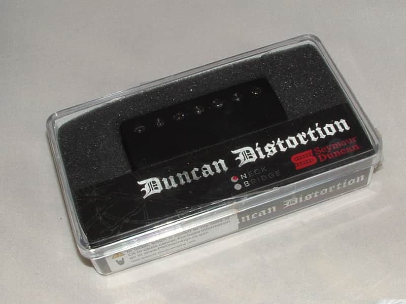 Seymour Duncan SH-6 Distortion Neck Pickup 7 String Passive Mount (Black Metal Cover)  New image 1