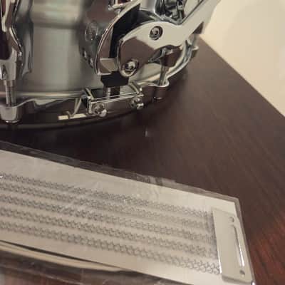 Yamaha RAS-1455 Recording Custom 5.5x14" Aluminum Snare Drum with Bag image 4