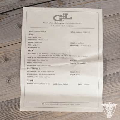 2020 G&L Fullerton Deluxe JB - 9.88 LBS image 10