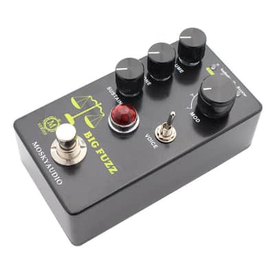 Mosky Audio Big Fuzz Fuzzy Distortion w/ 4 Mode Tonal Select Switch with Dual Voice Toggle Pedal, FREE PICK + HOLDER+ FREE SHIP USA image 3