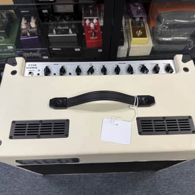 EVH 5150 Iconic Series 2-Channel 15-Watt 1x10" Guitar Combo 2023 - Present - Ivory w/ft sw + manual image 2