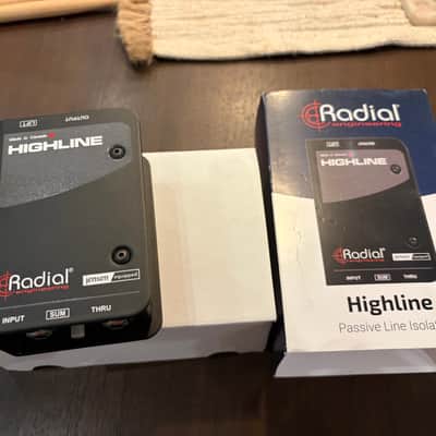 Radial Highline Passive Mono Line Isolator 2024 - Present - Black image 1