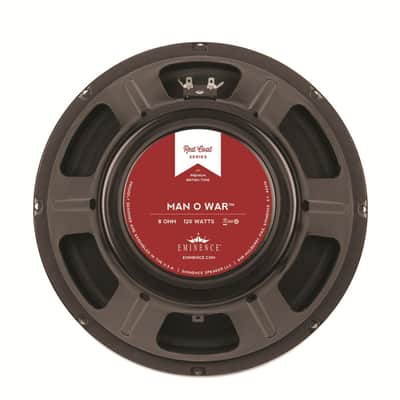 EMINENCE Red Coat Series Man O War 12" Guitar Speaker, 120 Watts at 8 Ohms (Manowar) image 1