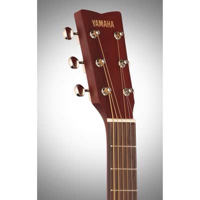 Yamaha JR2 3/4-Size Folk Acoustic Guitar, Tobacco Sunburst , with Gig Bag image 9