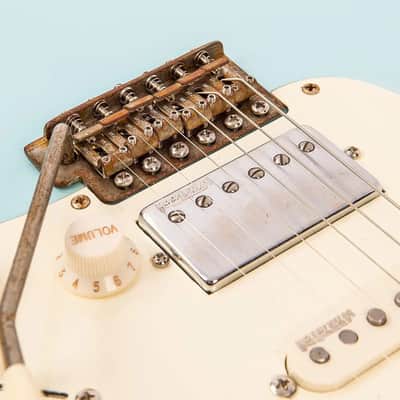 Vintage V6HMRLB Icon Ultra-Gloss Distressed Laguna Blue image 6