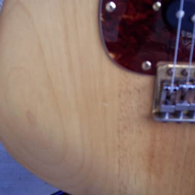 Lotus Stratocaster Style Electric Guitar Japan MIJ L-660 70s-80s Natural Tortoise Pickguard image 5