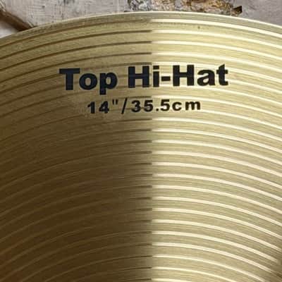 Pearl 14" Hi-Hat Pair Top and Bottom Hi-Hat 14"/35.5cm image 3