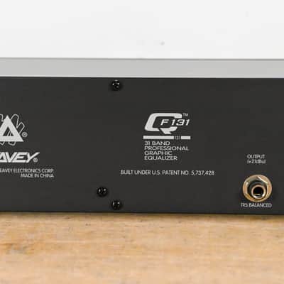 Peavey QF 131 31-Band Graphic Equalizer CG01455 image 7