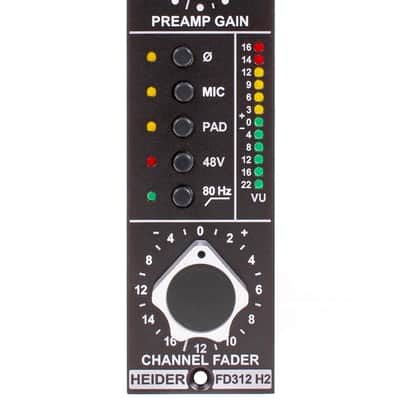 Classic Audio Products of IL Heider FD312 H2 2023 - Black image 1