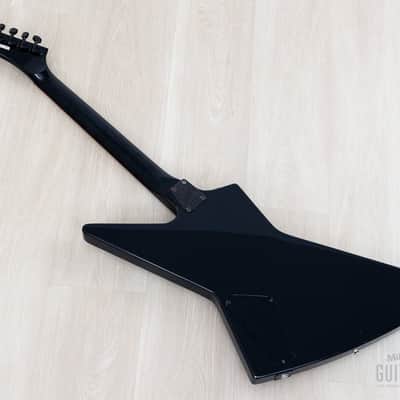 1998 ESP Custom EXP Explorer Black w/ EMG 81 w/ Case image 12