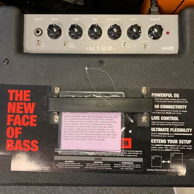 Blackstar Unity Series U120 120-Watt 1x12" Bass Guitar Combo 2018 - Present - Black image 3
