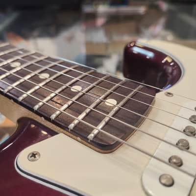 Fender Stratocaster Standard 2006 - Wine Red Maroon image 7